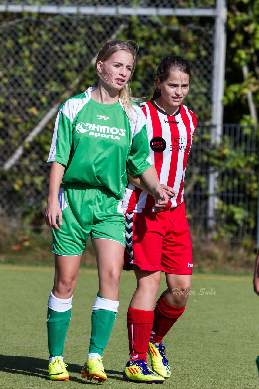 Bild 205 - C-Juniorinnen Kaltenkirchener TS - TuS Tensfeld : Ergebnis: 7:0